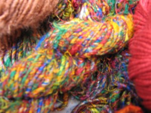 Recycled Sari Silk - Lorikeet